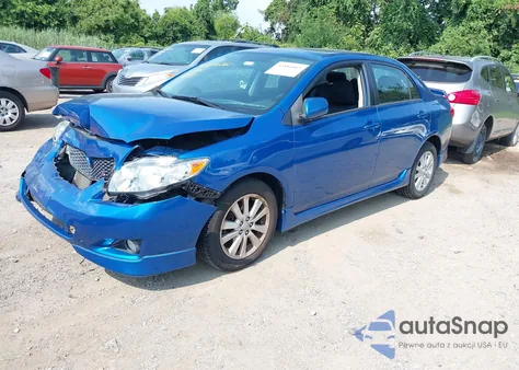 2010 Toyota Corolla S из США, поврежденный, VIN 2T1BU4EE7AC299244